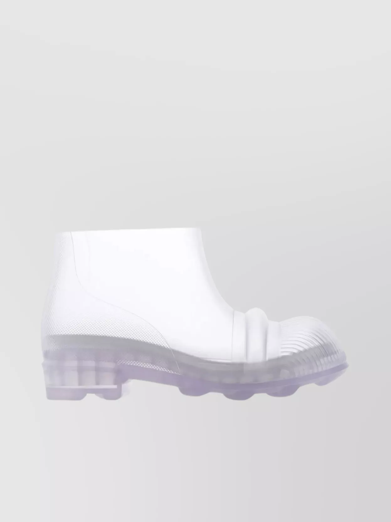 Shop Loewe Clear Rubber Ankle Boots
