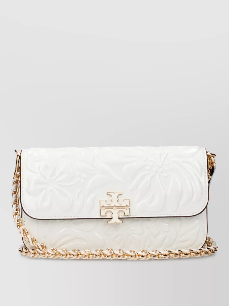 Tory Burch na leather clutch bag