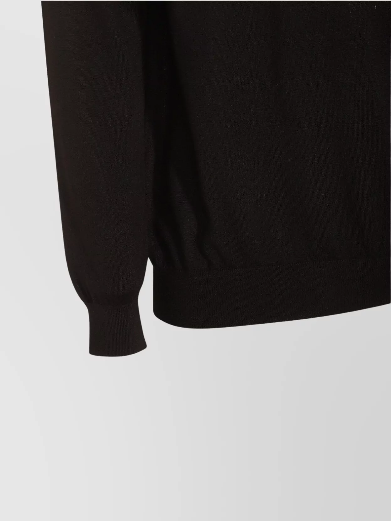 Malo Ribbed Crewneck Sweater With Long Sleeves