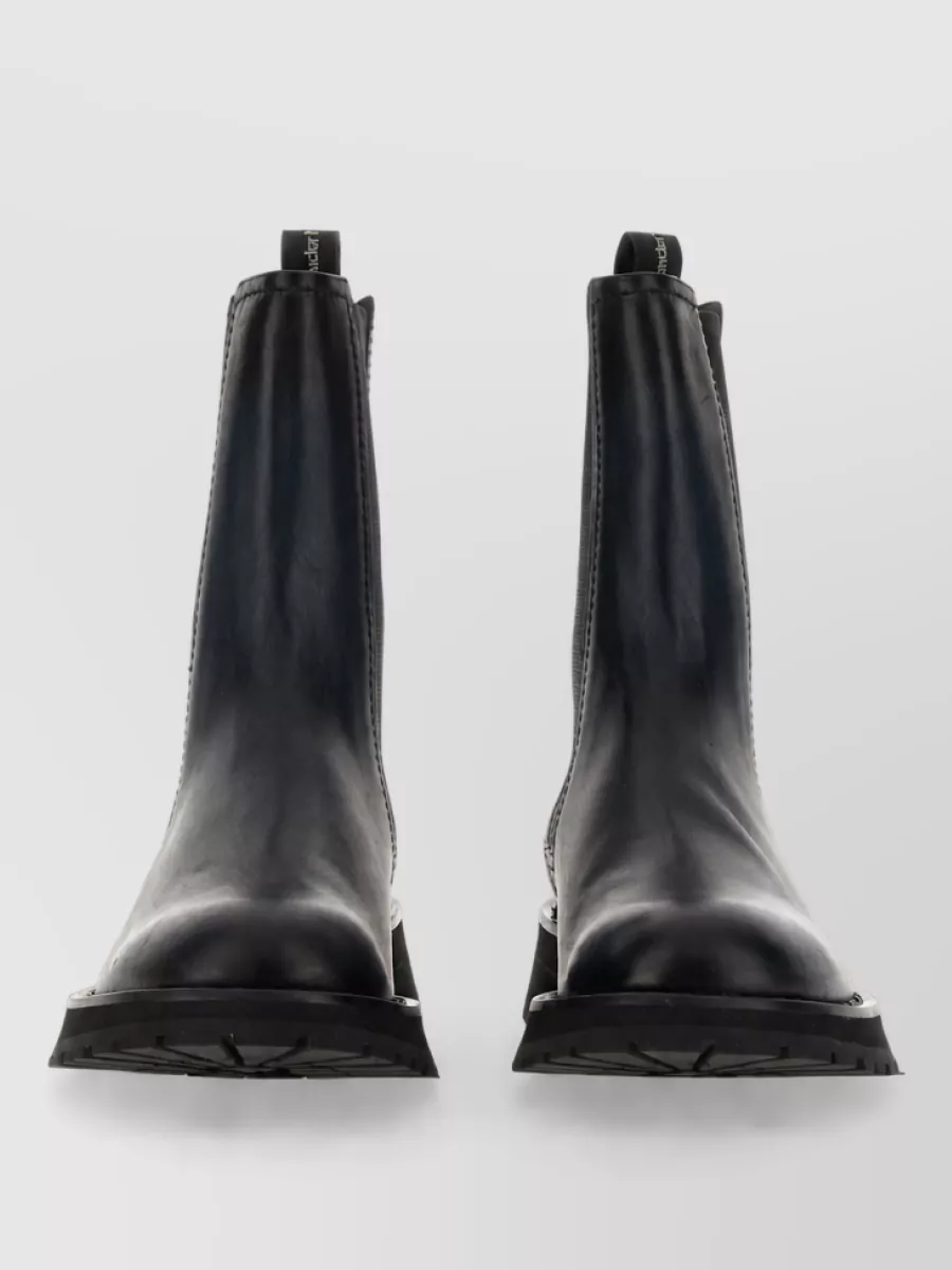 Alexander McQueen leather boots