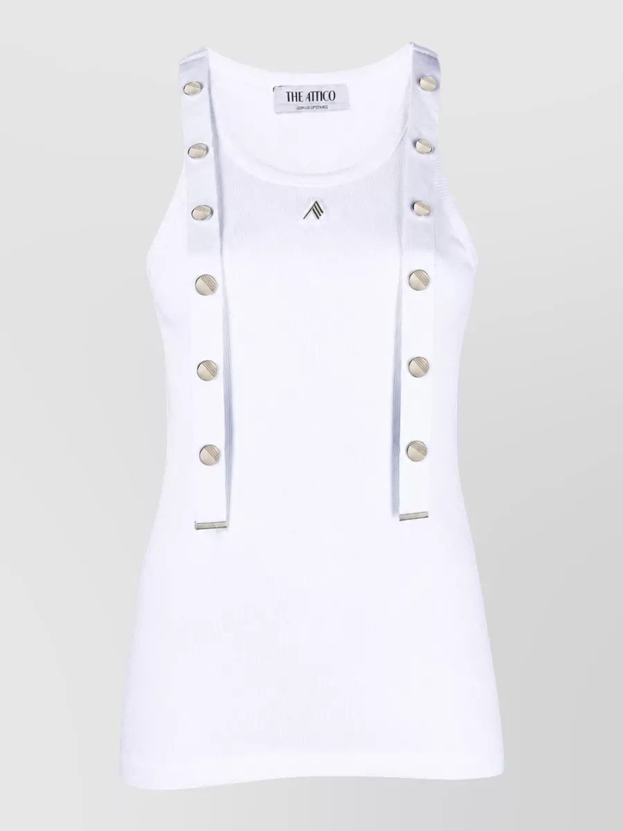Attico Cotton Tank Top