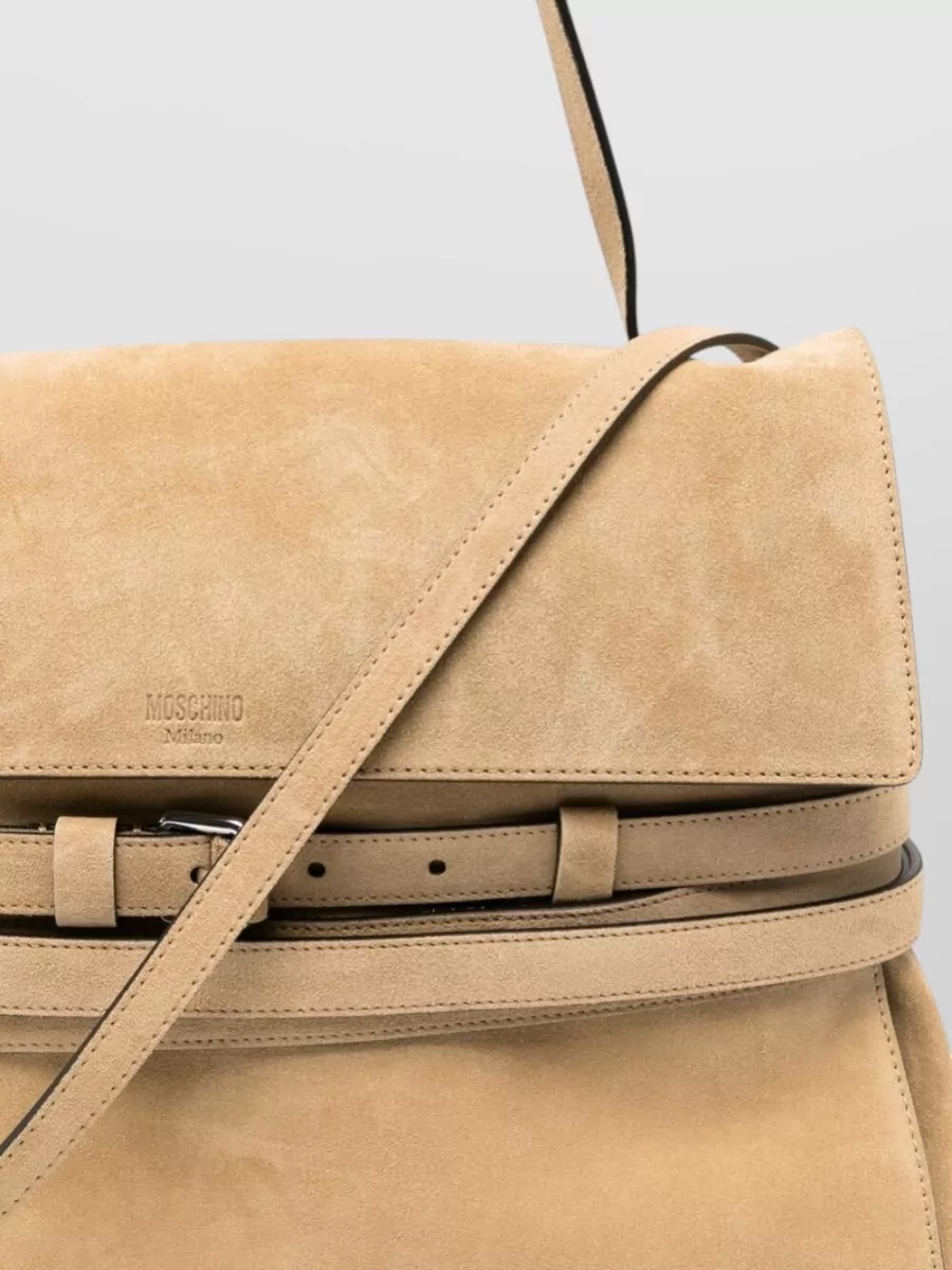 Moschino Leather Shoulder Bag