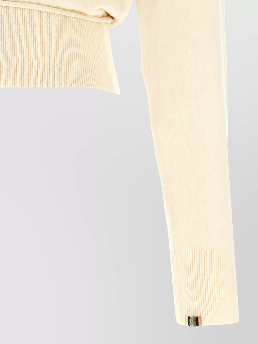 Extreme Cashmere Cashmere Ribbed V-Neck Cardigan