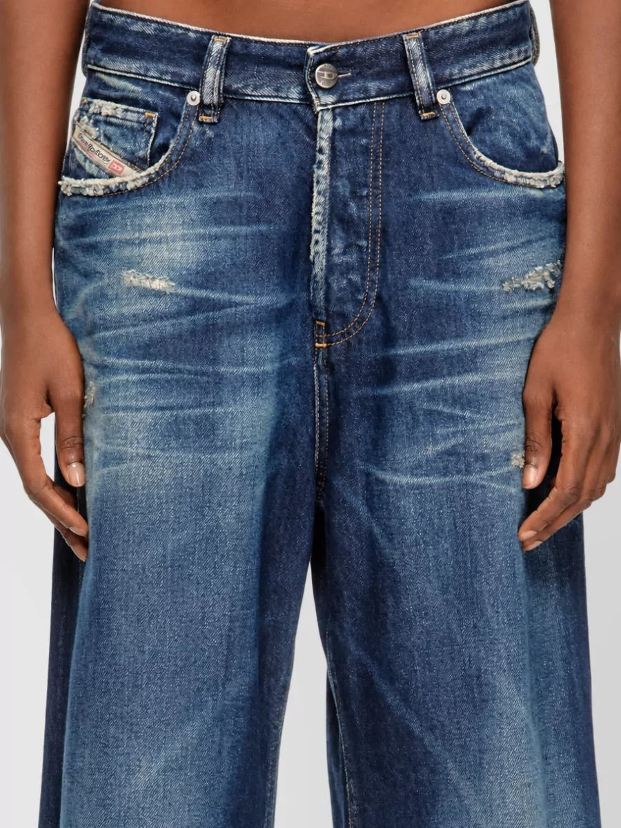 Diesel Denim Wide-Leg Trousers