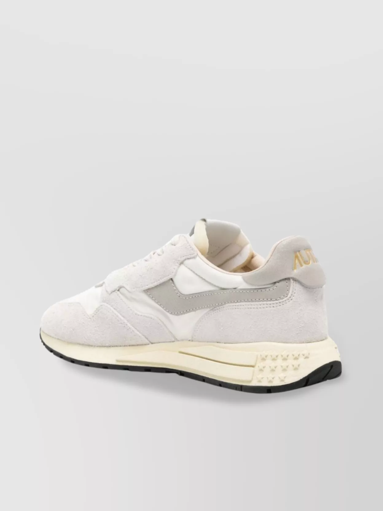 Autry Low-Top Leather Sneakers With Embossed Sole