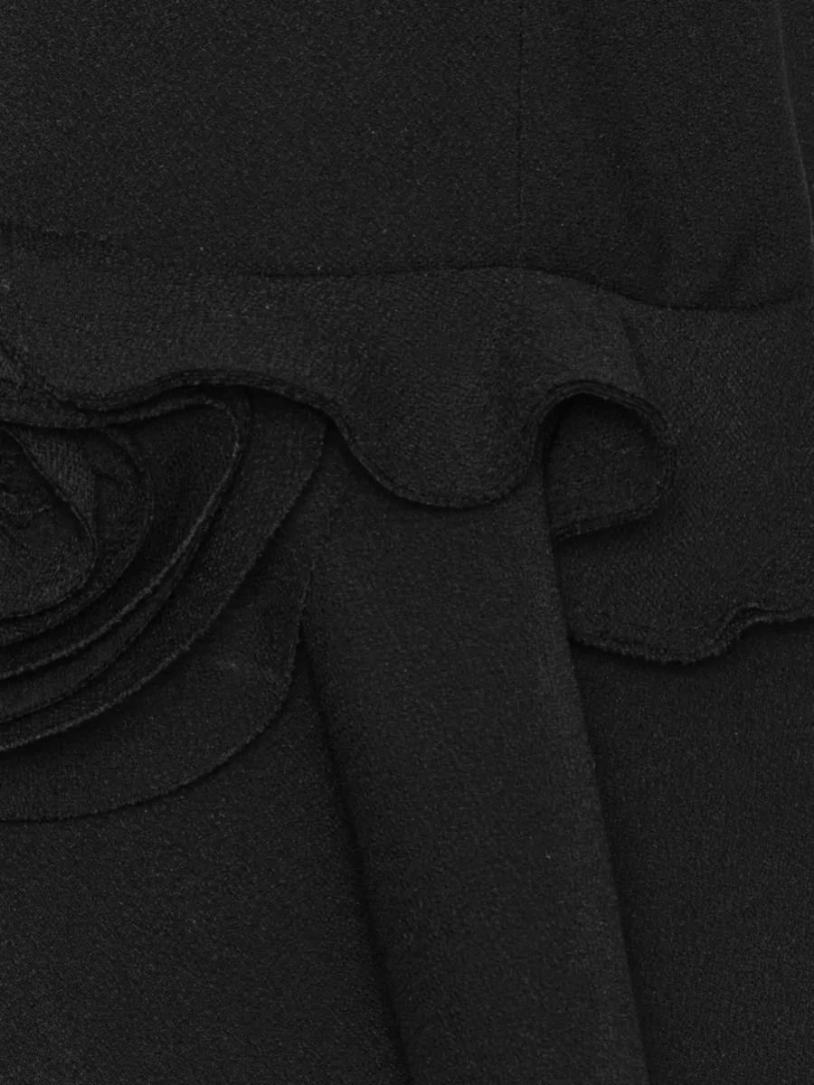 Rotate V-Neck Sleeveless Peplum Top