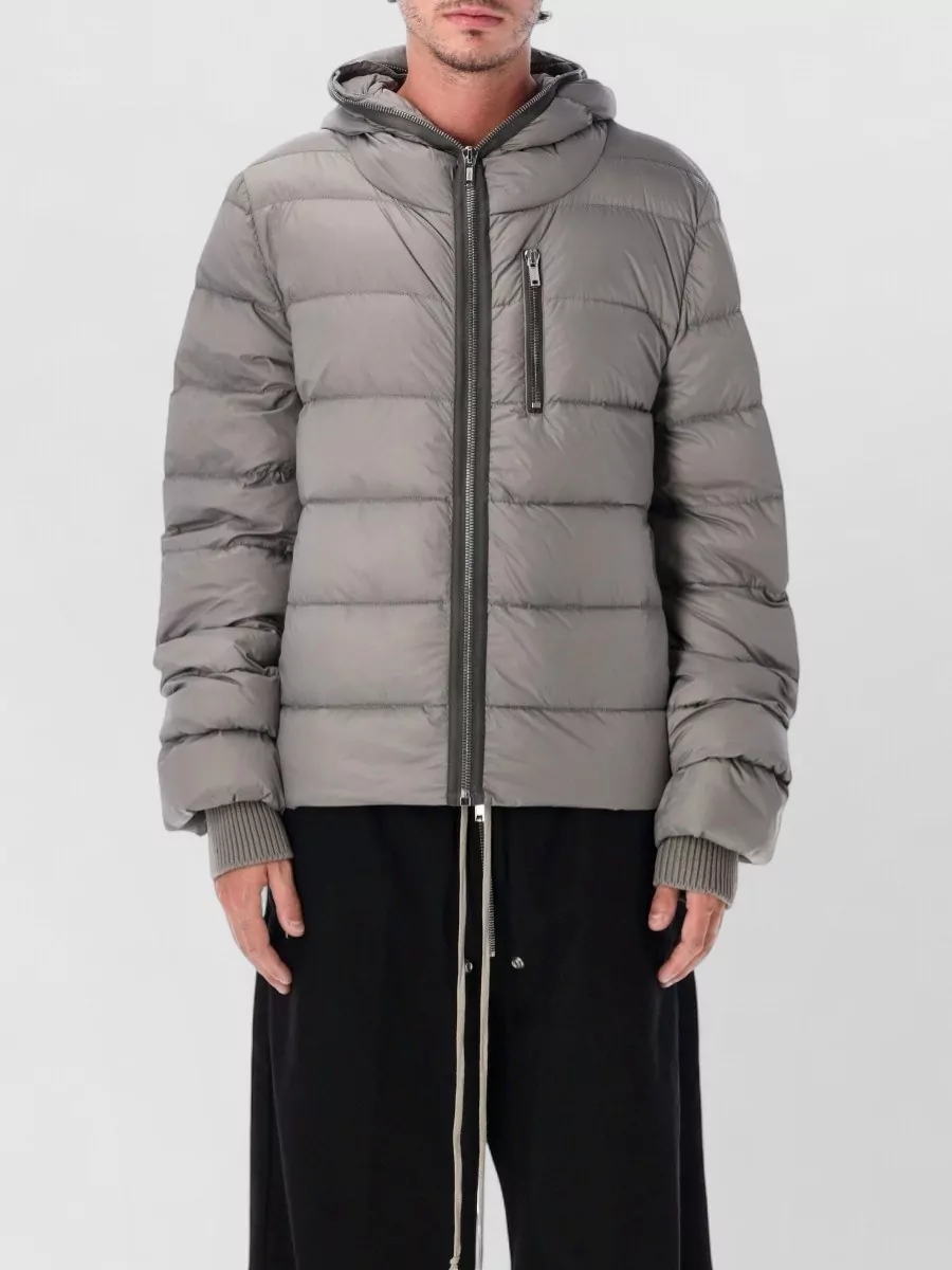 Rick Owens nylon quilted puffer jacket