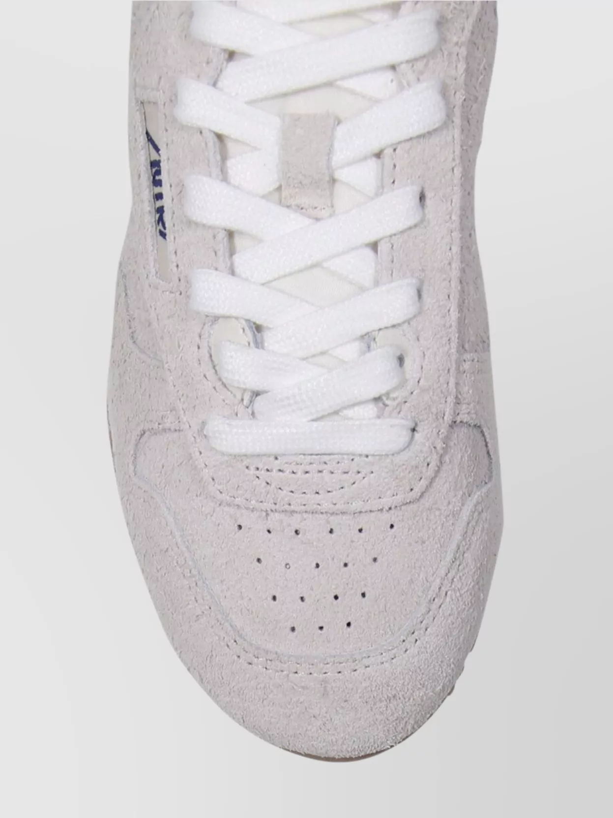 Shop Autry Low Suede Sneaker Perforated Toe