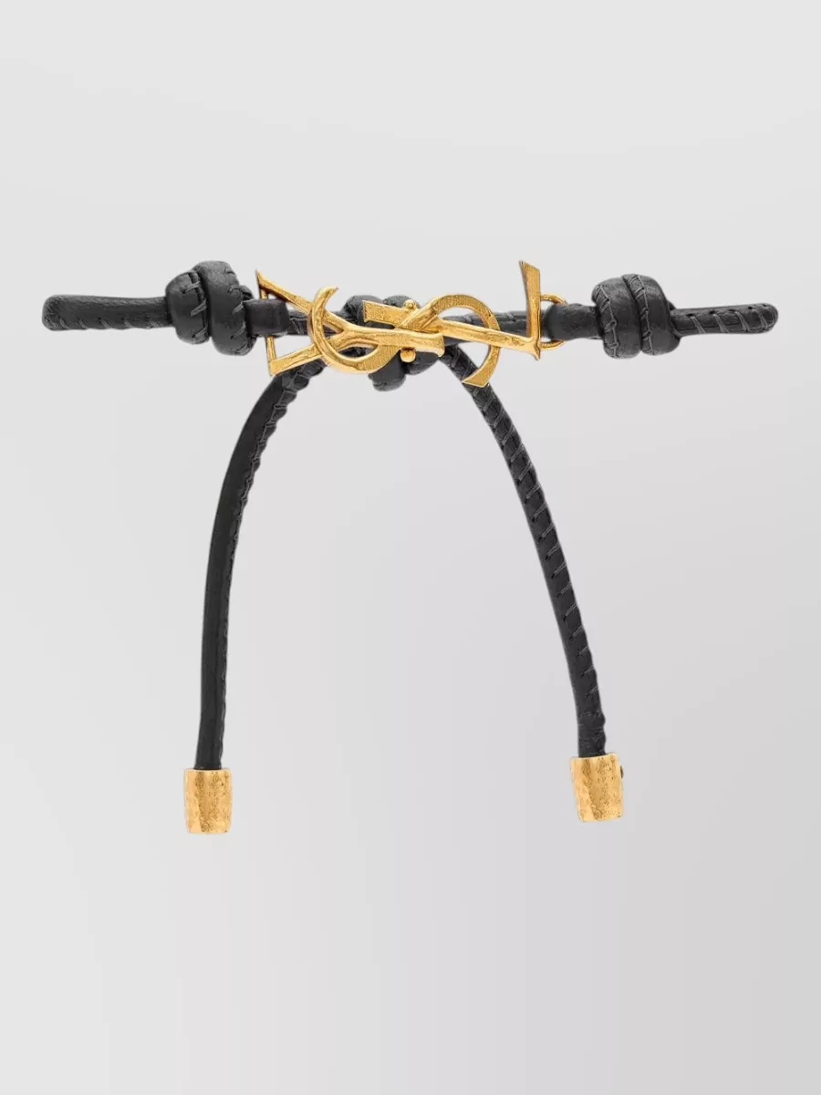 Saint Laurent leather bracelet