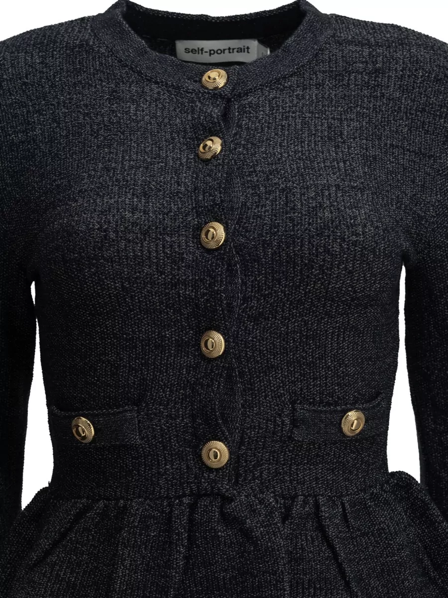 Self-Portrait Short Knit Dress