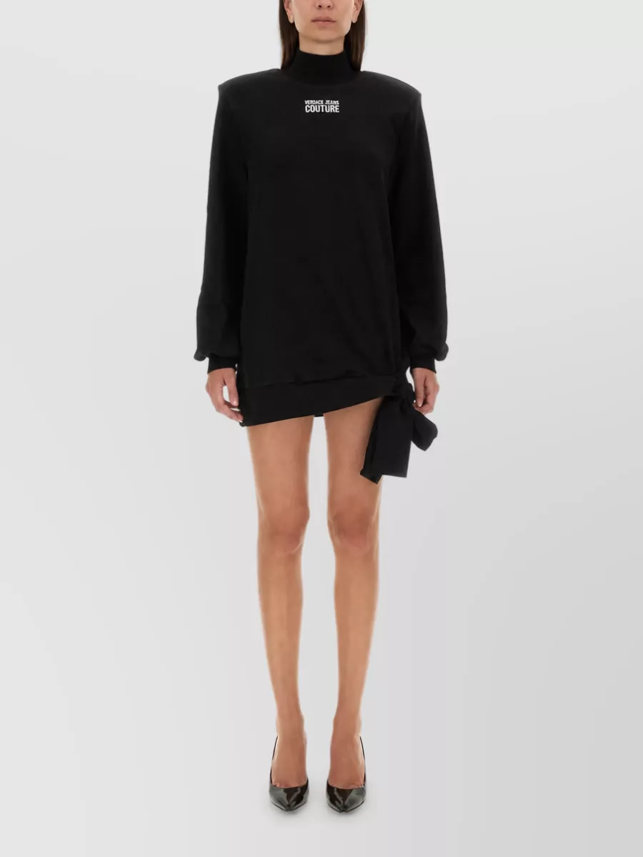 Versace Jeans Couture Cotton Sweatshirt Dress