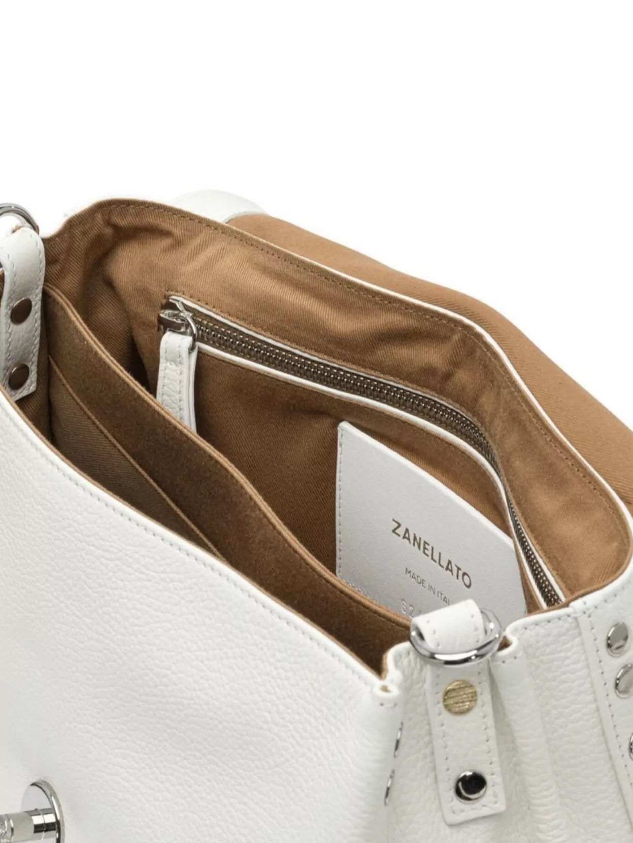 Zanellato Shoulder Bags With Detachable Strap And Metal Hardware