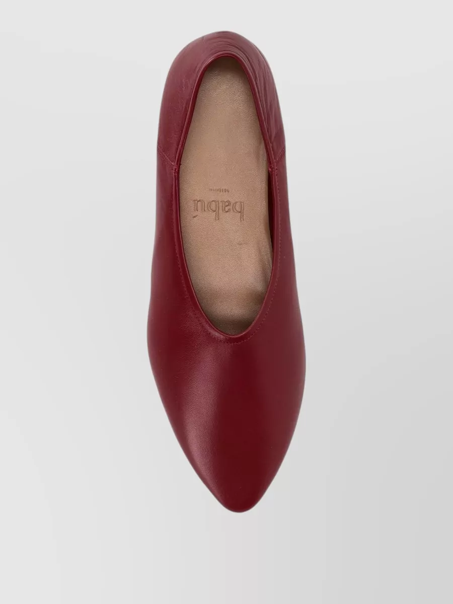 La Rose Leather Loafers