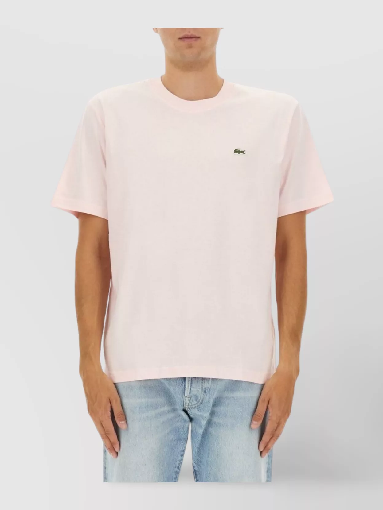 Lacoste Crew Neck Short Sleeve Fitted T-Shirt