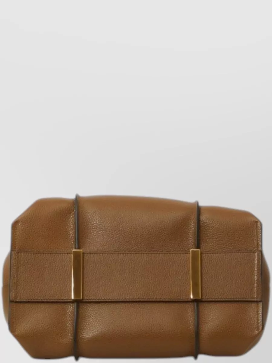 Tod's T Timeless Small Leather Tote Bag