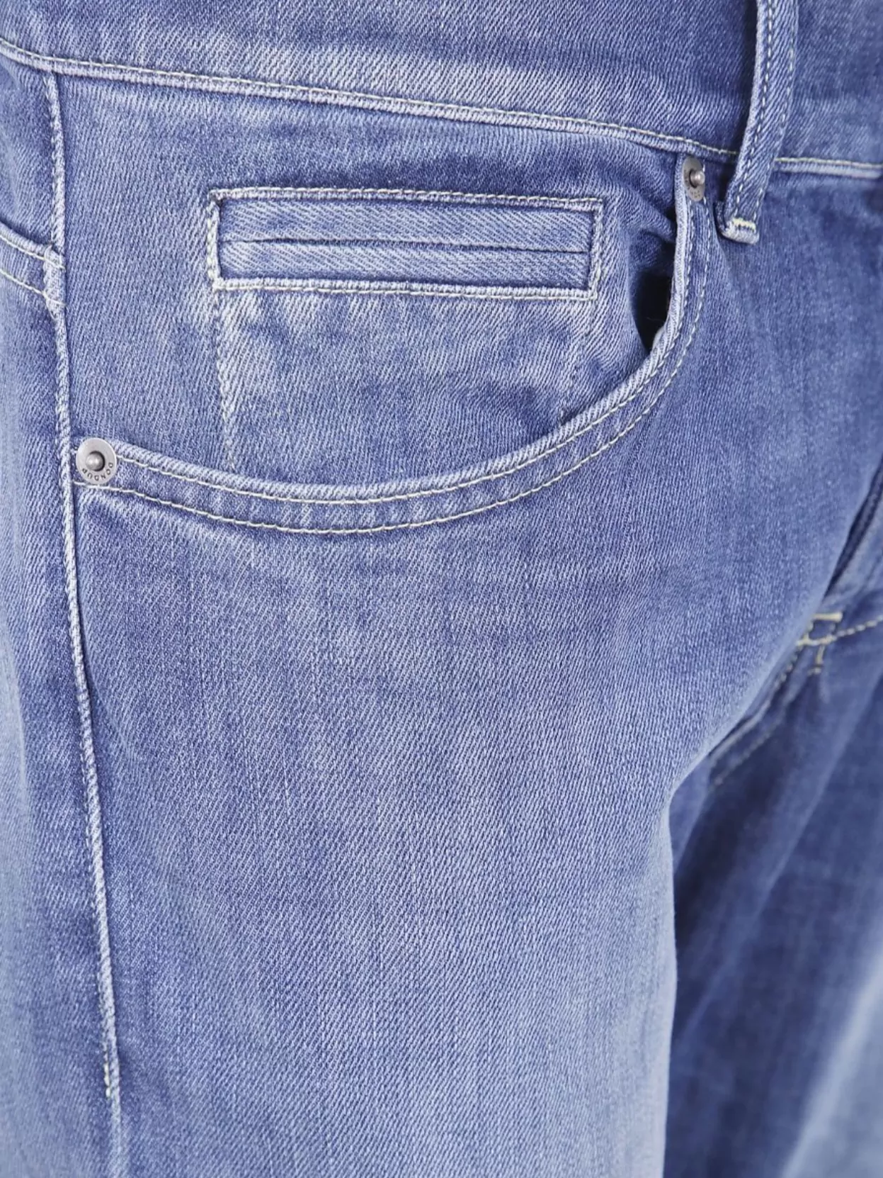 Dondup Cuffed Denim Jeans In Multi