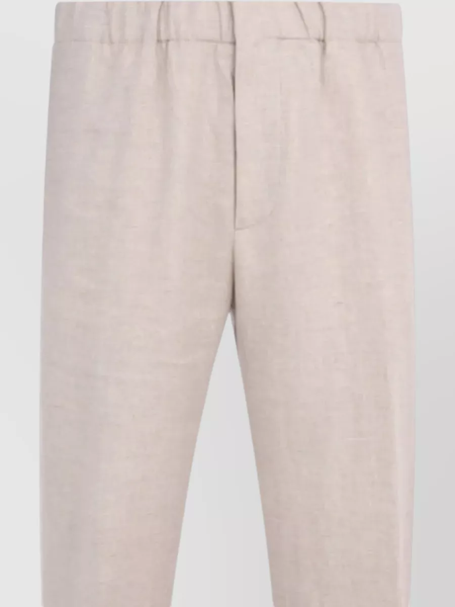 Lardini Straight Leg Trousers Featuring Side Pockets