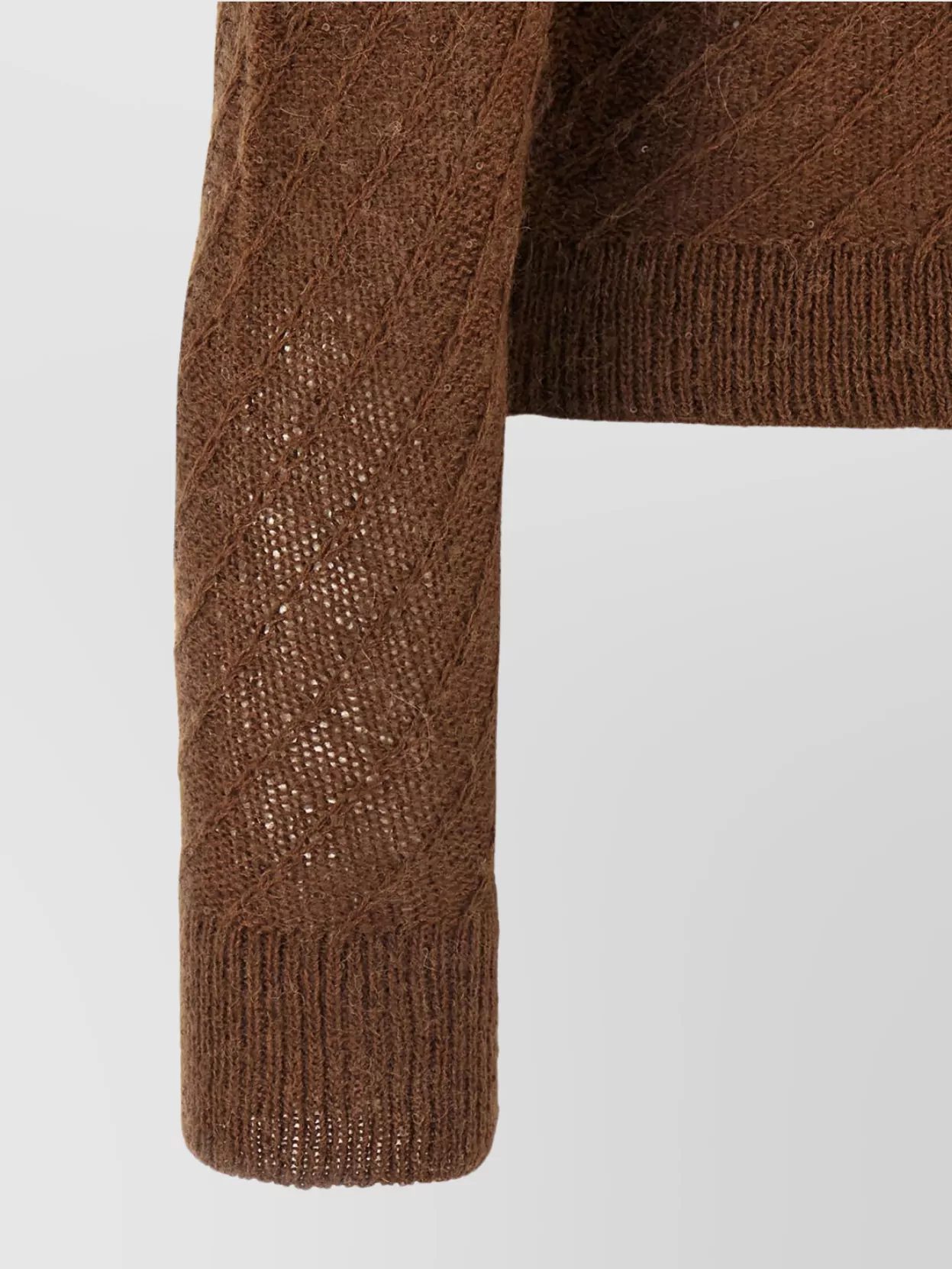 Fabiana Filippi Sequin Crochet Knit Cardigan