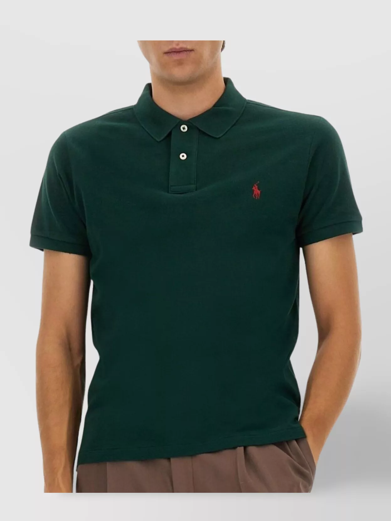 Polo Ralph Lauren Collar Polo Shirts Short Sleeves