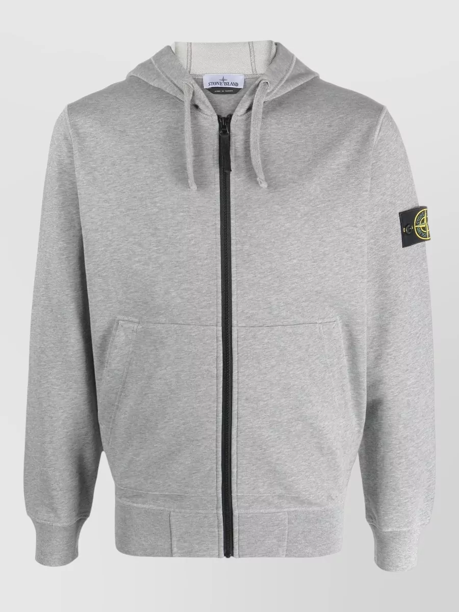Stone Island Organic Cotton Zip Hoodie