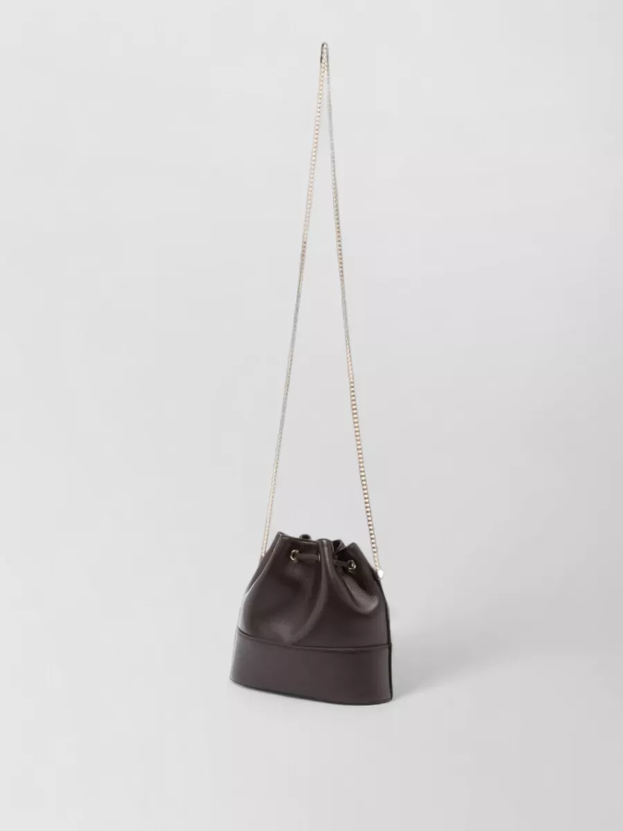 Valentino Garavani Vlogo Signature Mini Leather Bucket Bag