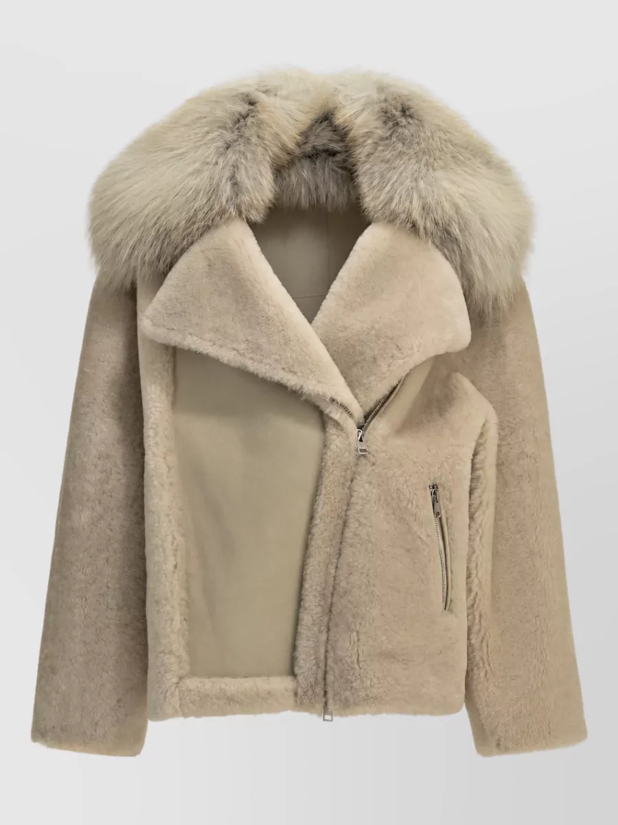 Blancha shearling coat