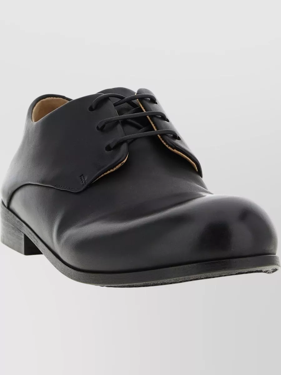 Marsell Capozucca Leather Lace Up Derby Shoes