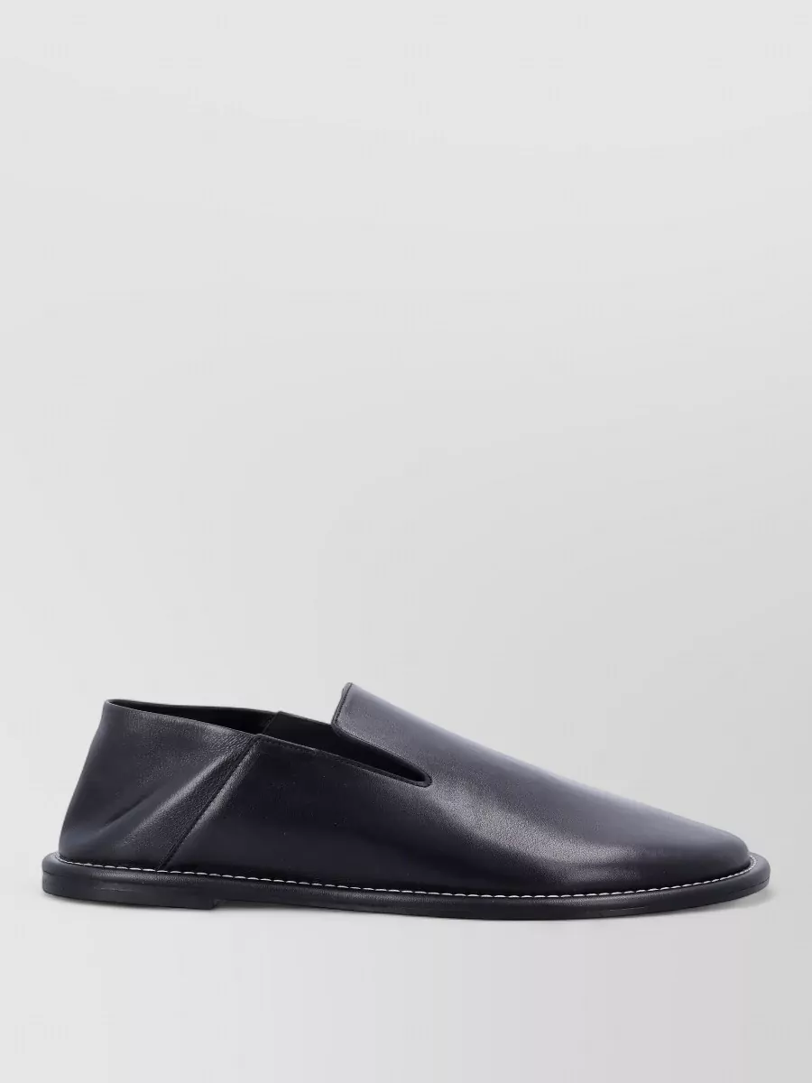 Ami Paris Leather Loafers