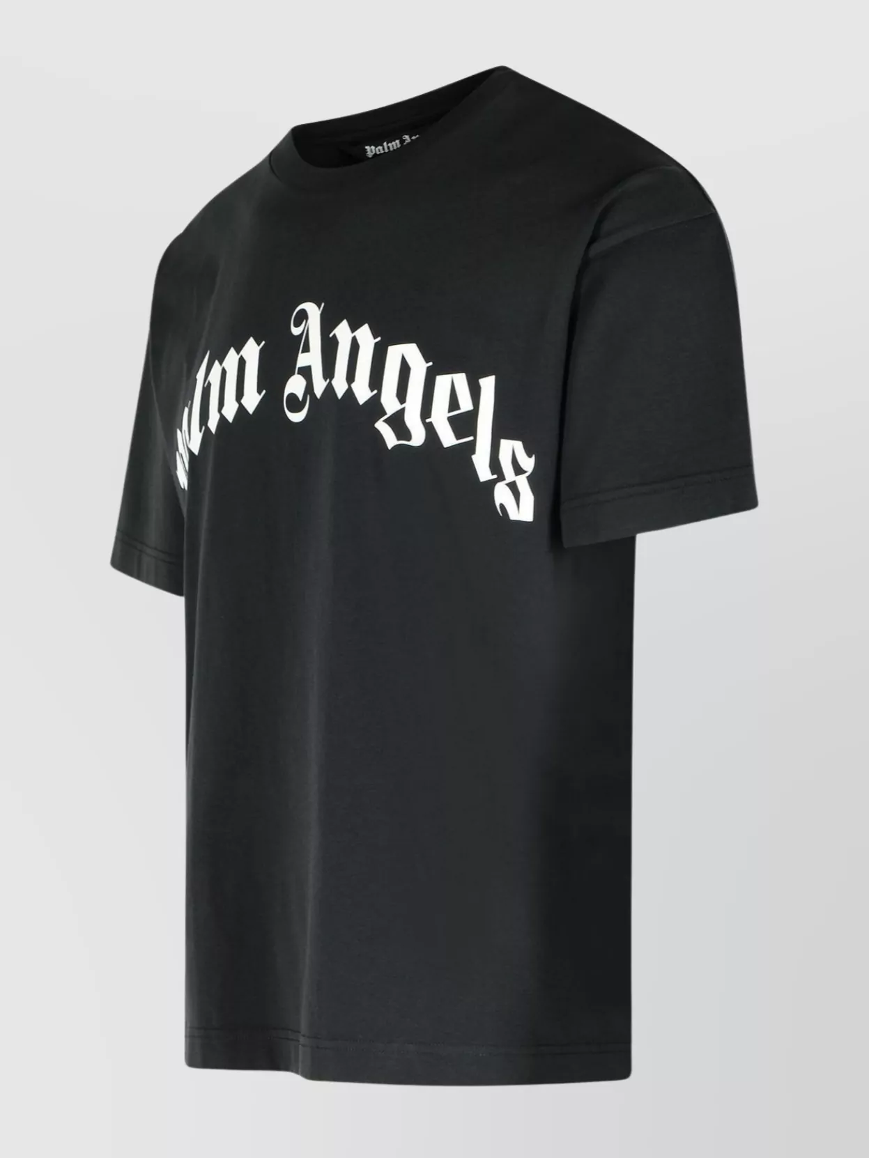 Palm Angels Crew Neck Cotton T-Shirt