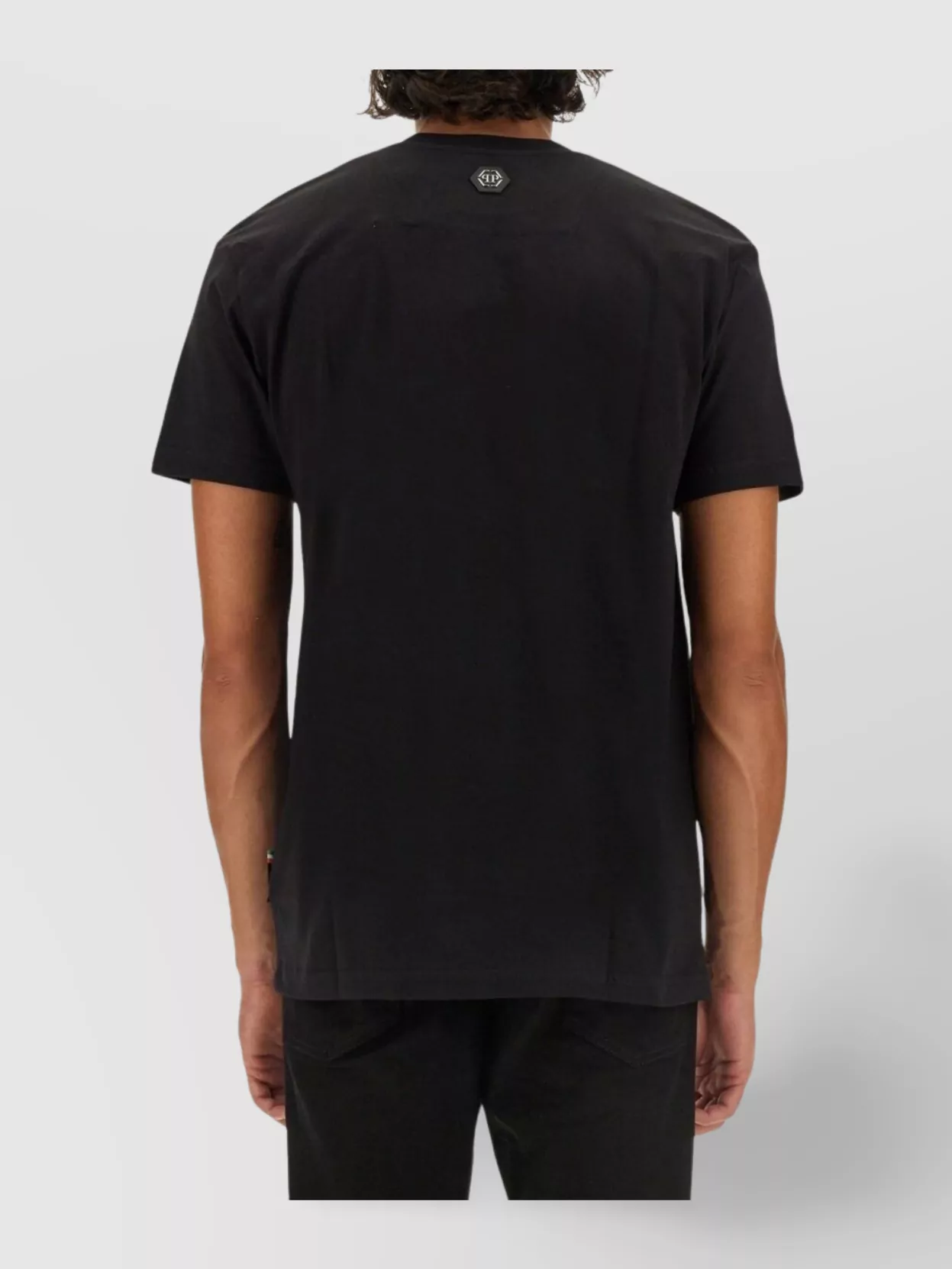 Philipp Plein Logo Print Crew Neck T-Shirt