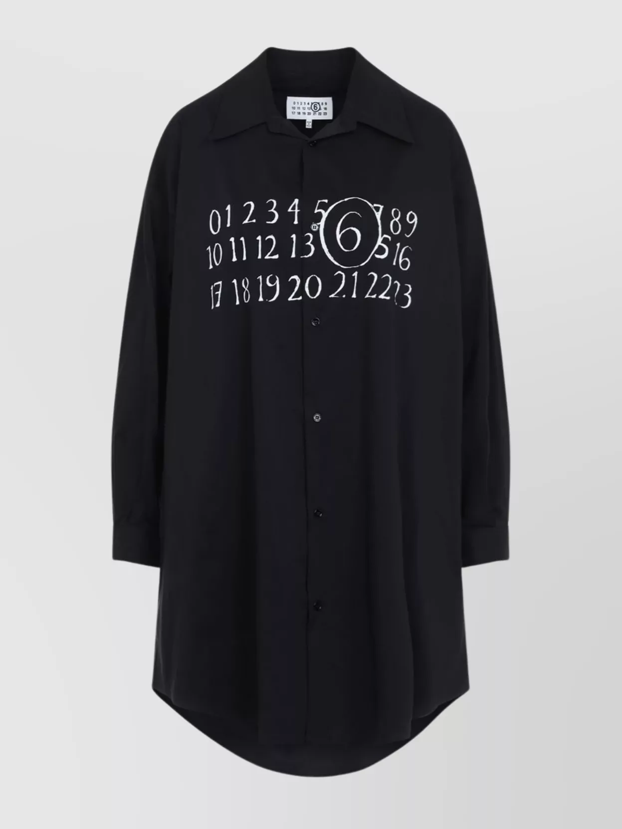 Mm6 Maison Margiela Mm6 By Maison Margiela Black Cotton Dress