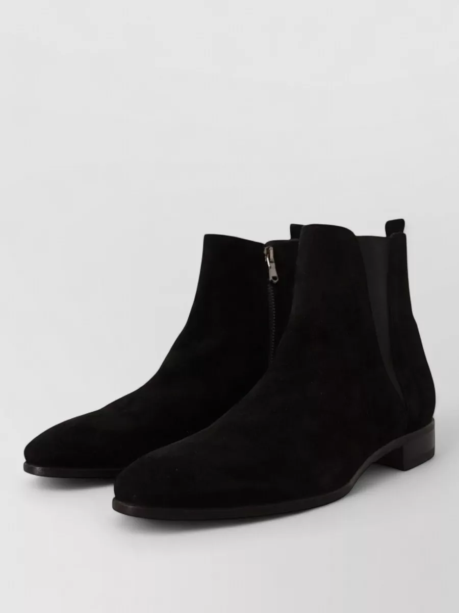 Dolce&Gabbana Suede Leather Chelsea Boots