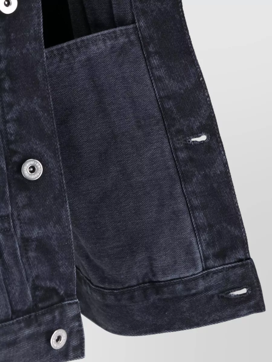Carhartt Wip Denim Single-Breasted Coat