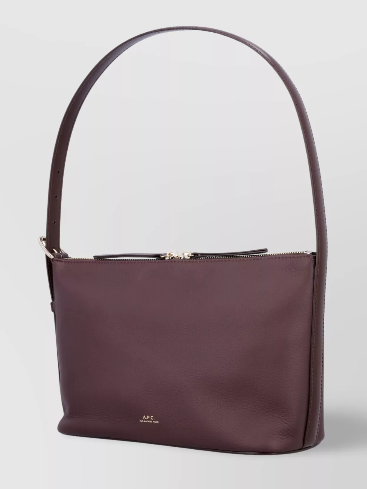 A.p.c. Vera Grained Leather Shoulder Bag