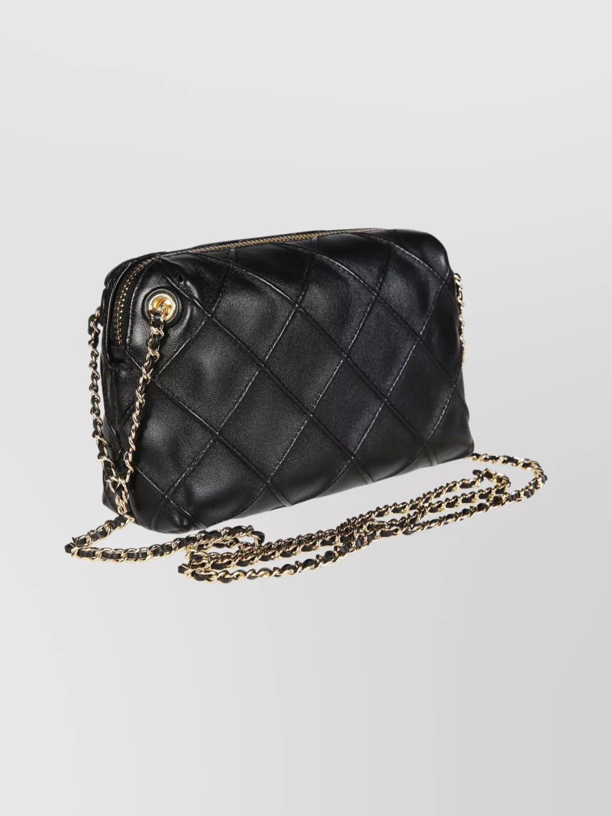 Tory Burch Soft Quilted Crossbody Bag With Chain Strap