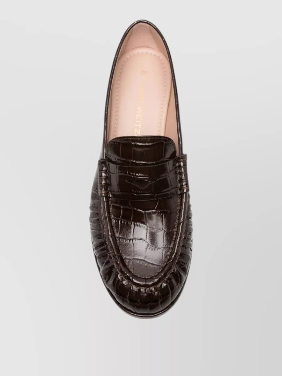 Stuart Weitzman Leather Loafers