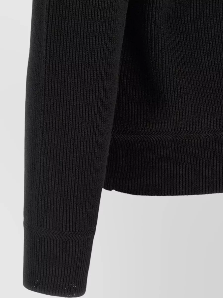 Stone Island 5100124 Sweater Long Sleeves Ribbed Texture