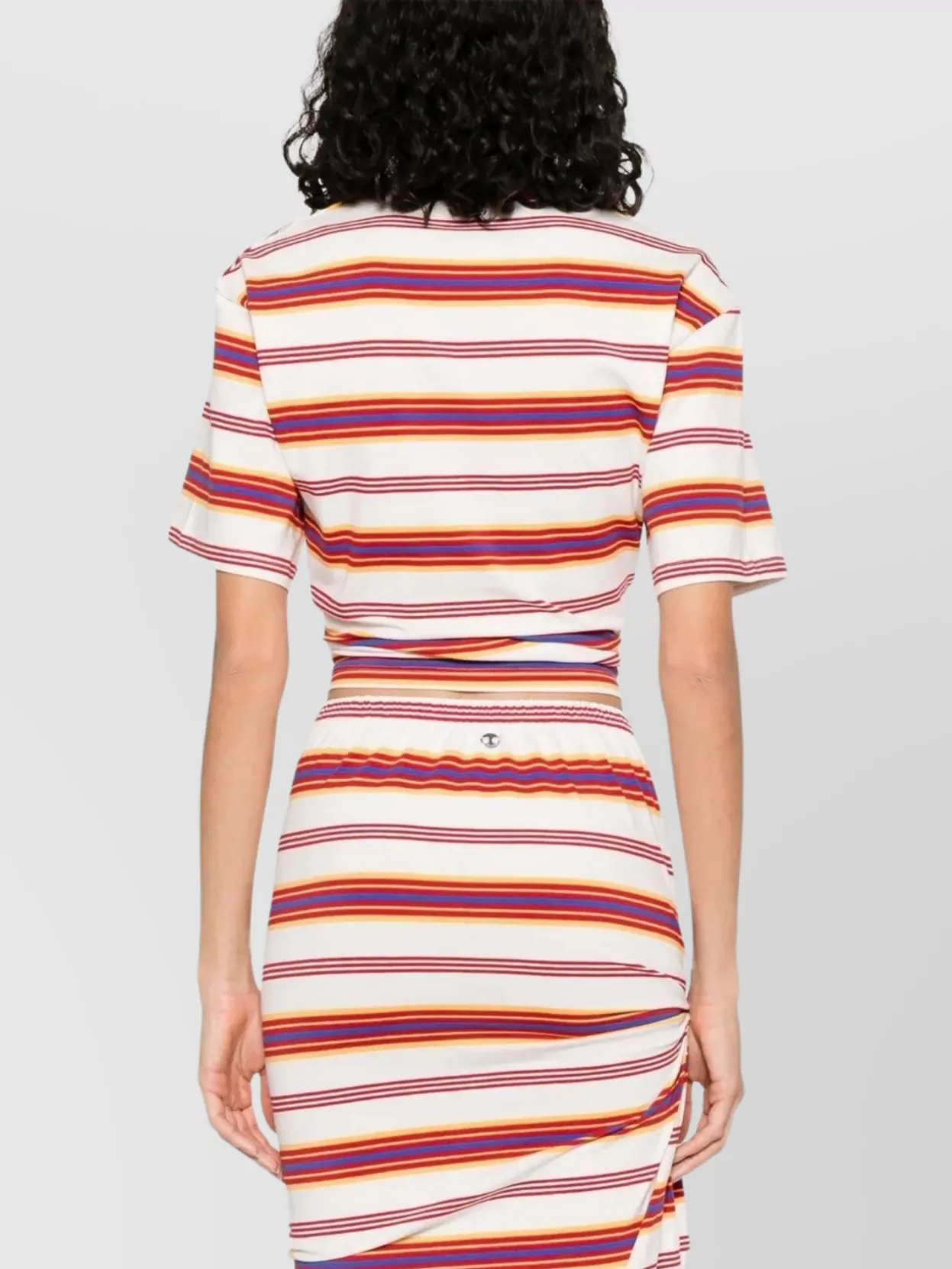 Paco Rabanne Short Sleeve Striped T-Shirt Twist