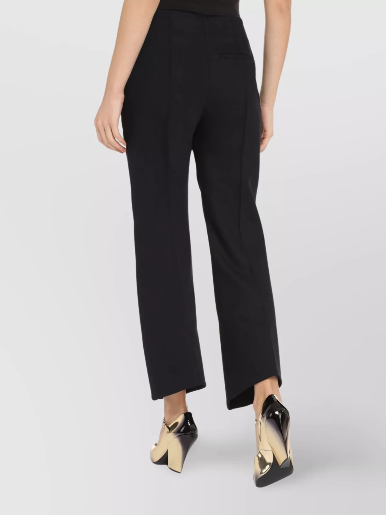 Bottega Veneta High-rise Cotton Trousers