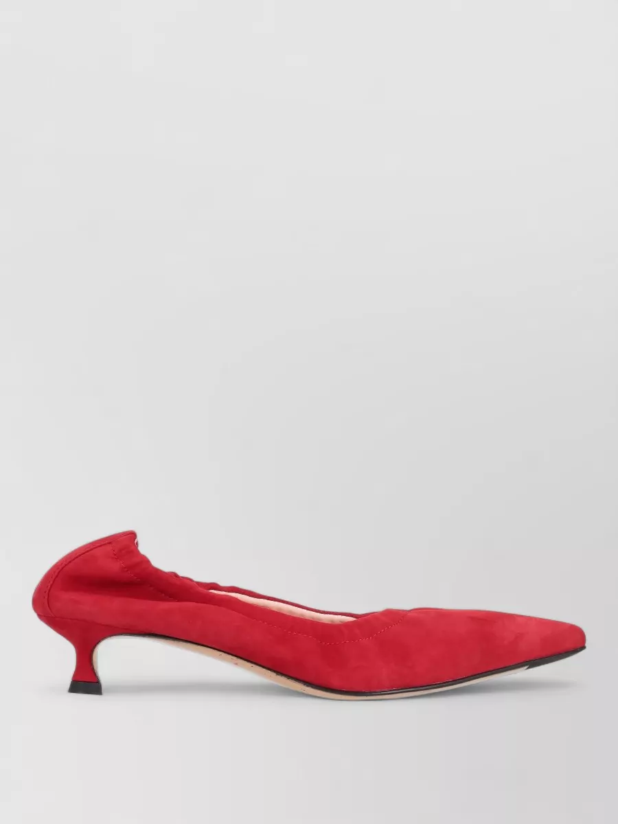 La Rose Suede Leather Pumps
