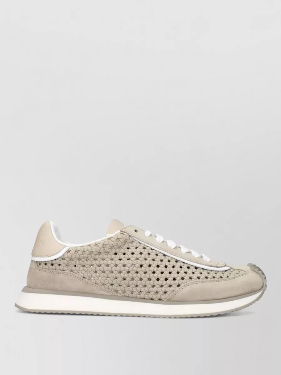 Dolce&Gabbana Fabric Low-Top Sneakers