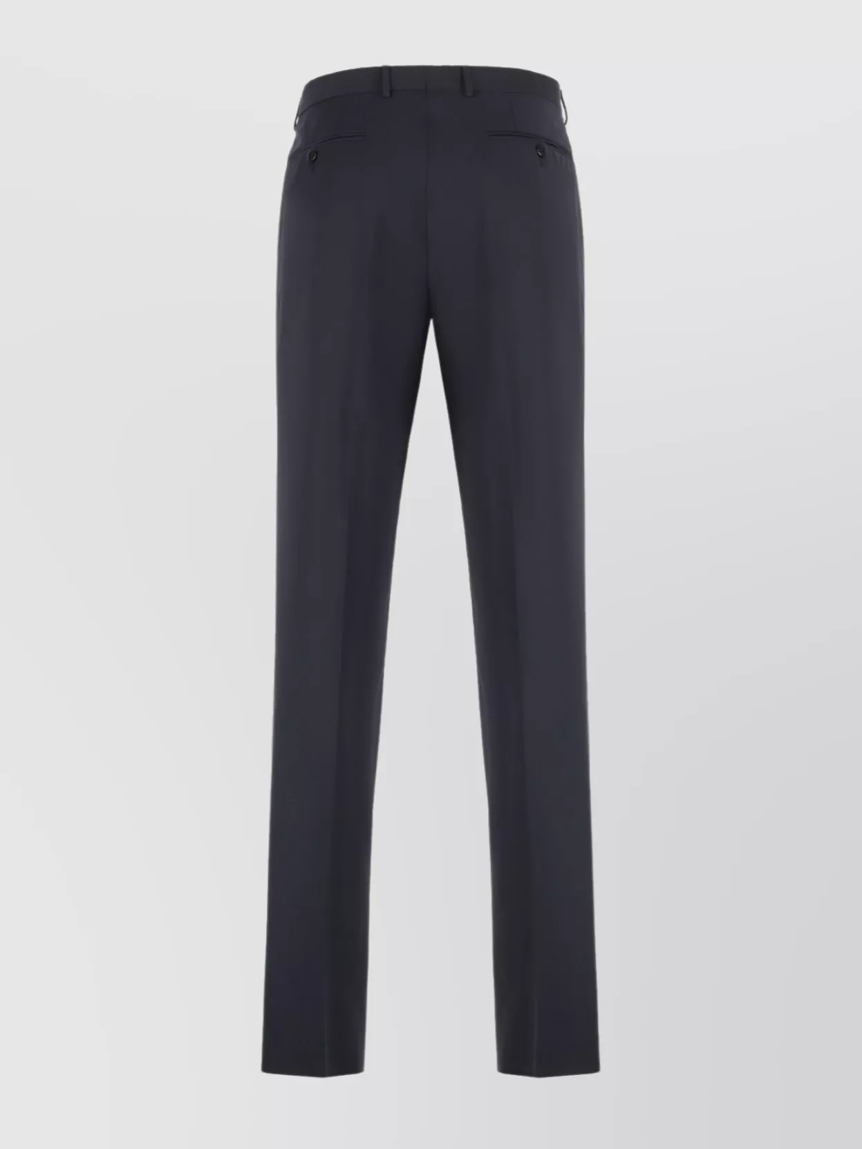 ZEGNA WOOL TROUSERS BELT LOOPS