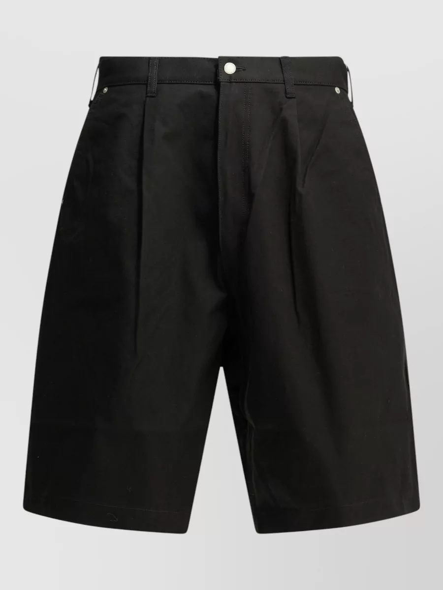 Homme Plisse Issey Miyake June series knee length pleated bermuda