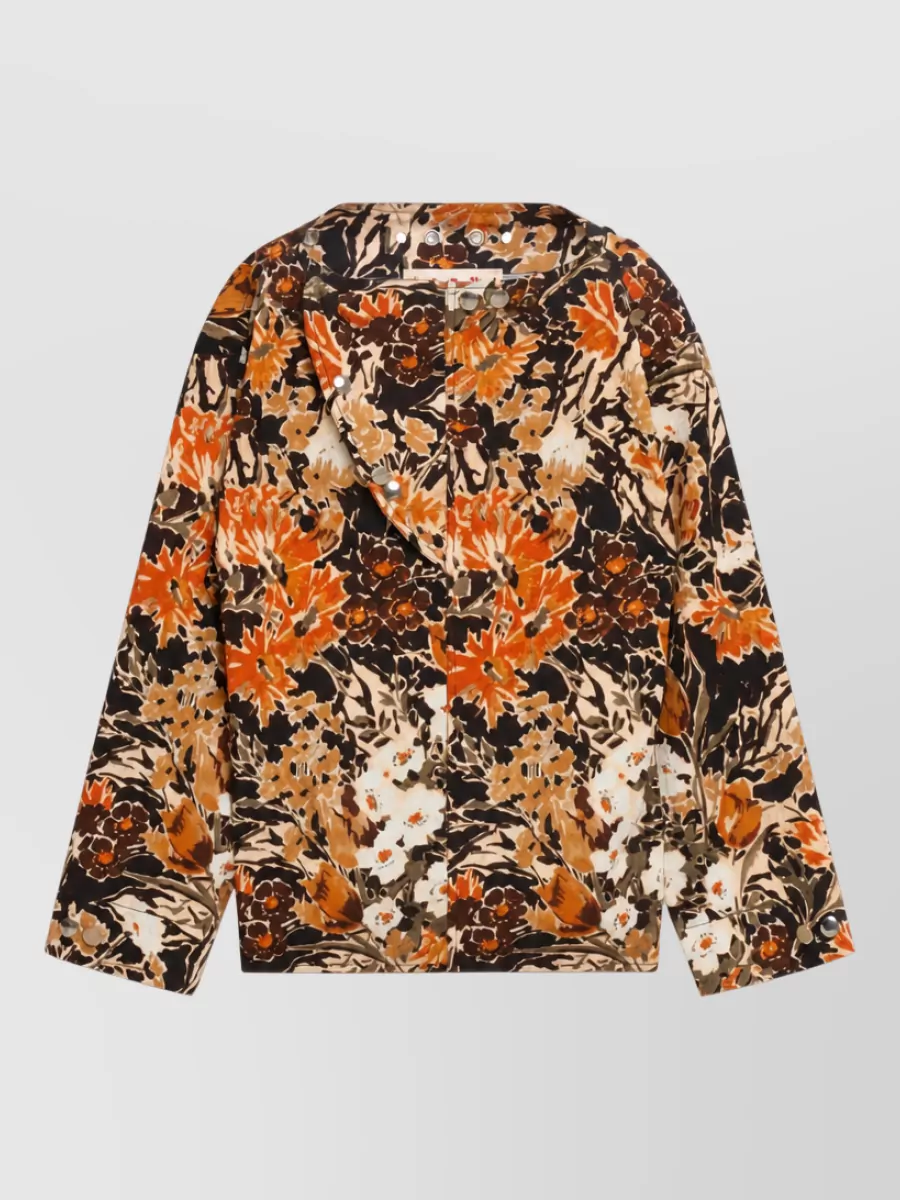 Marni Printed long-sleeve shirt