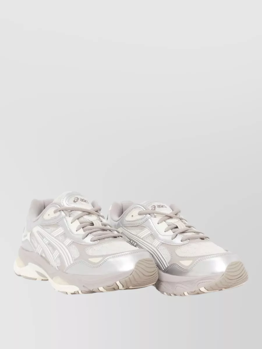 Asics Synthetic Leather Low-Top Sneakers