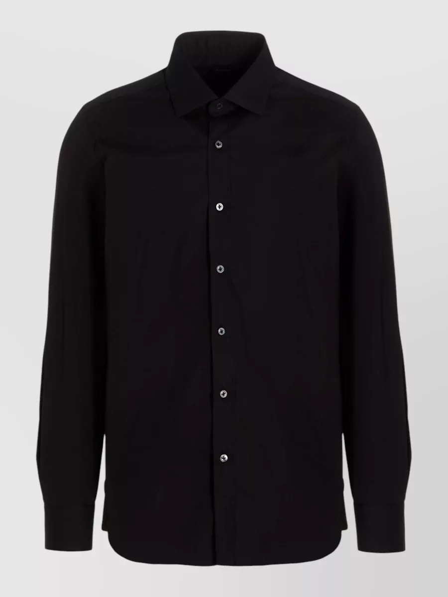 Barba poplin shirt