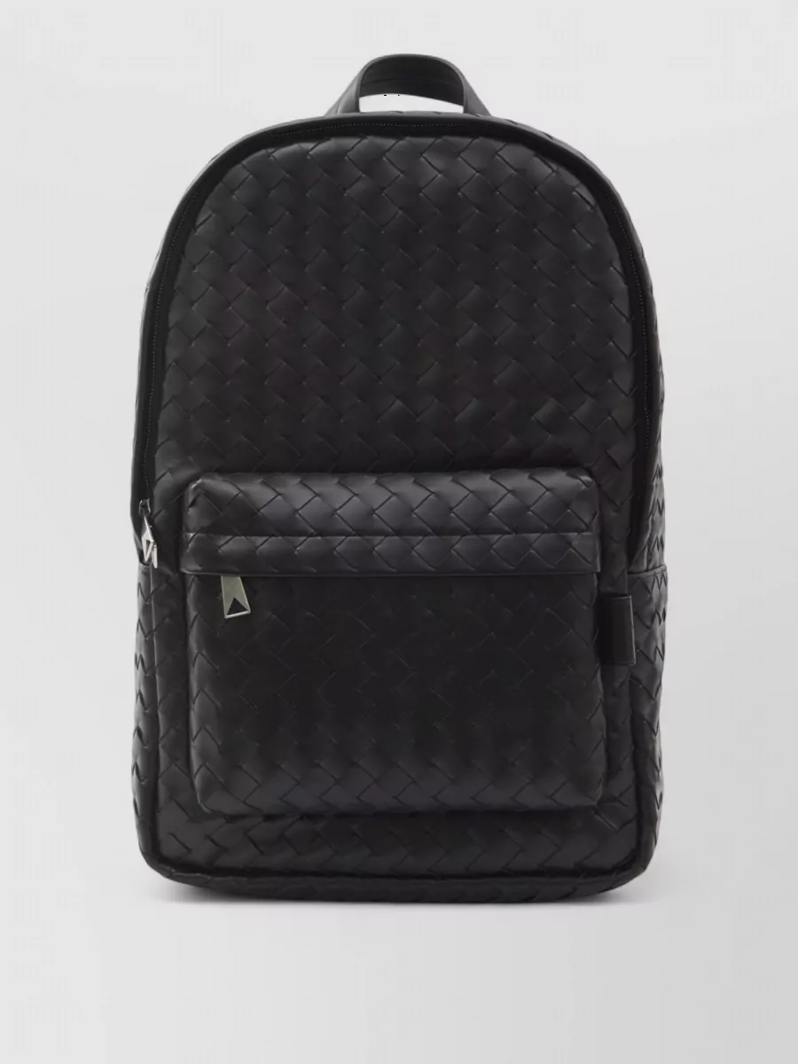 Bottega Veneta leather intrecciato backpack