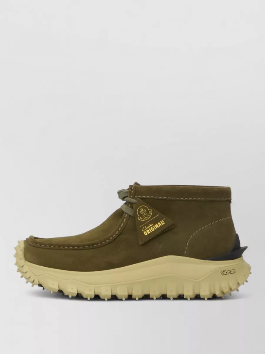 Moncler Leather Ankle Boots