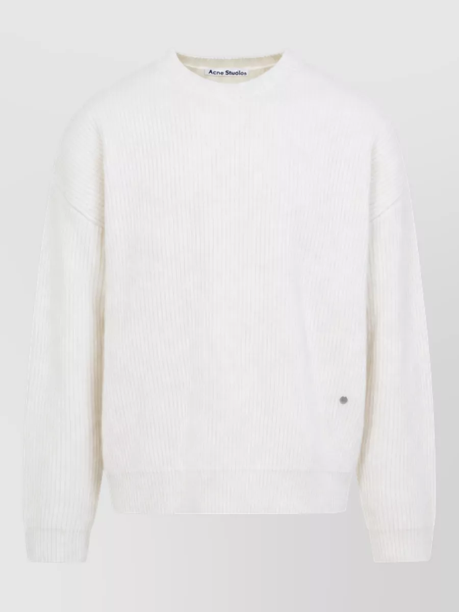 Acne Studios cashmere ribbed crew-neck sweater