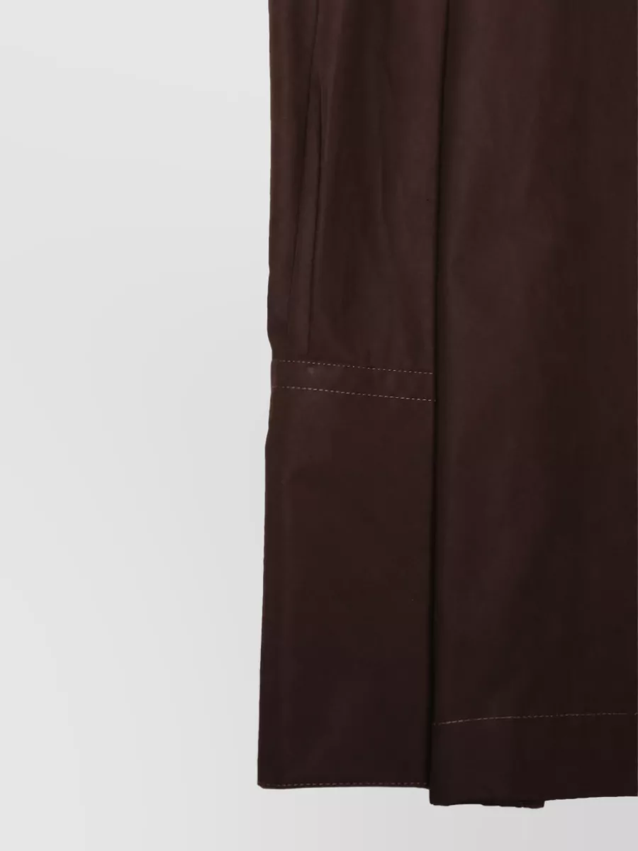 Thelatest Cotton Crewneck Fitted Jacket